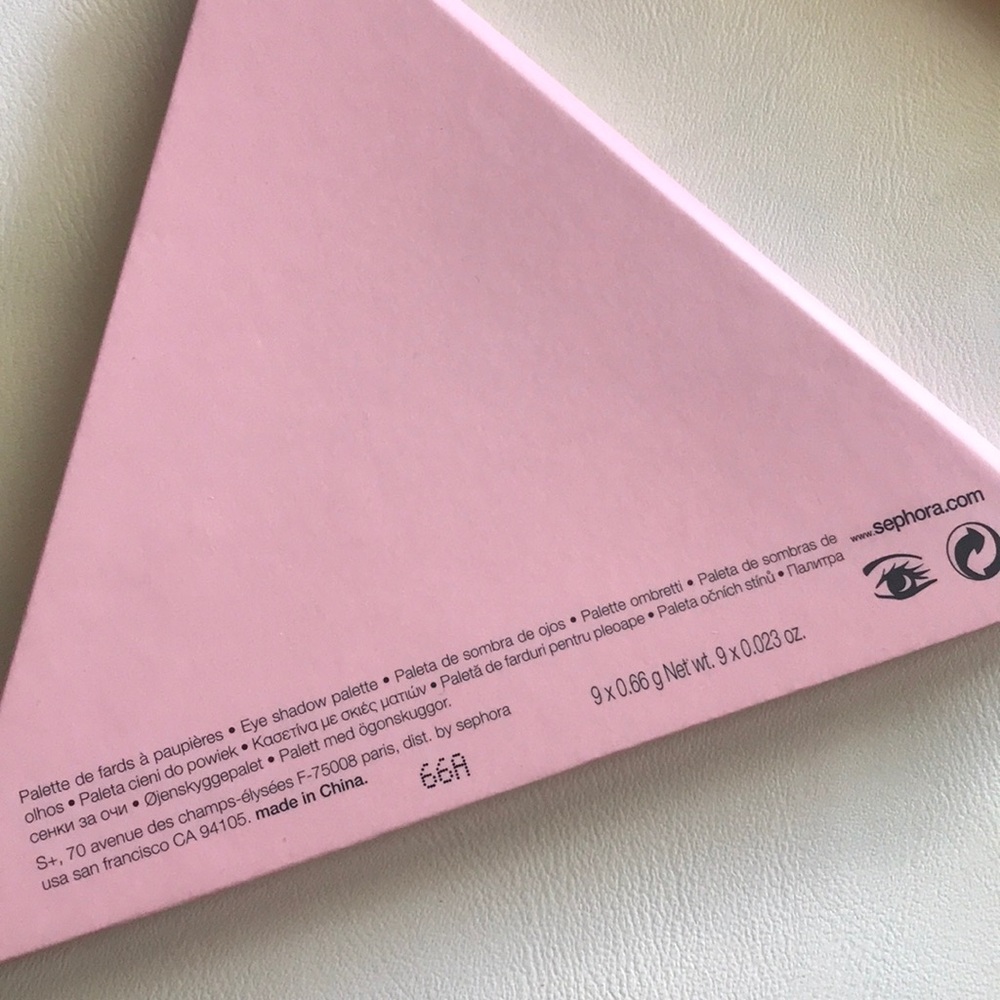 Sephora “The Delicate”. 9 Eye Shadow Palette, NEW - Picture 6 of 8